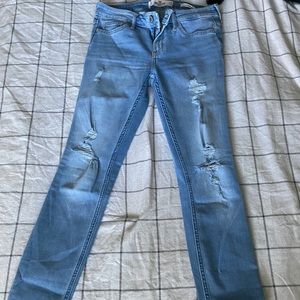 Low rise jeans